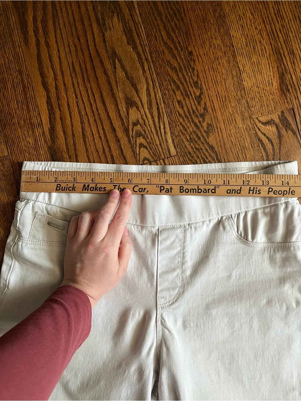 Nine West Heidi Pull On Cropped Cotton Pant - Size 6